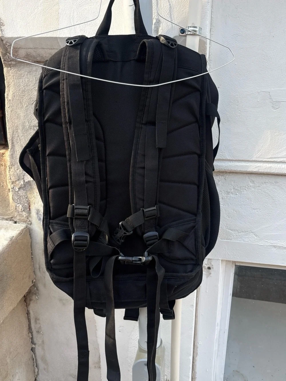 Men's Black Tactical Backpack - Durable Everyday Carry